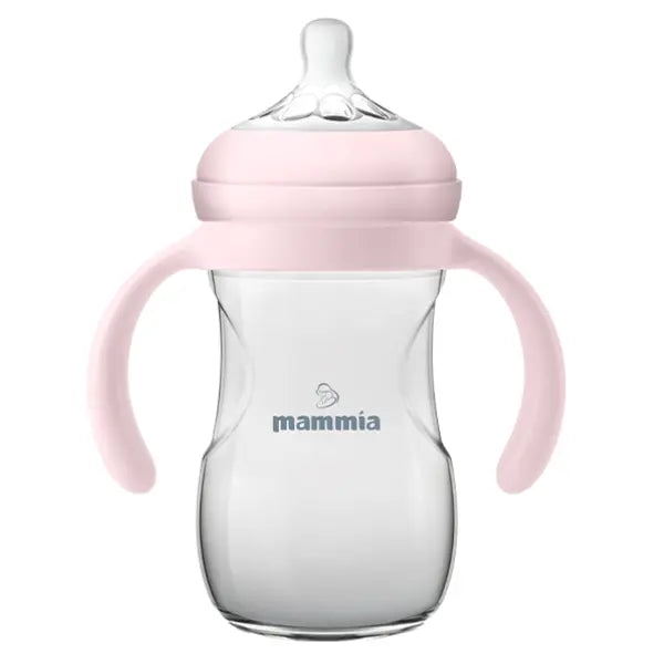 Mammia Biberon Natural Feeling à Poignée Ergonomique 330ml