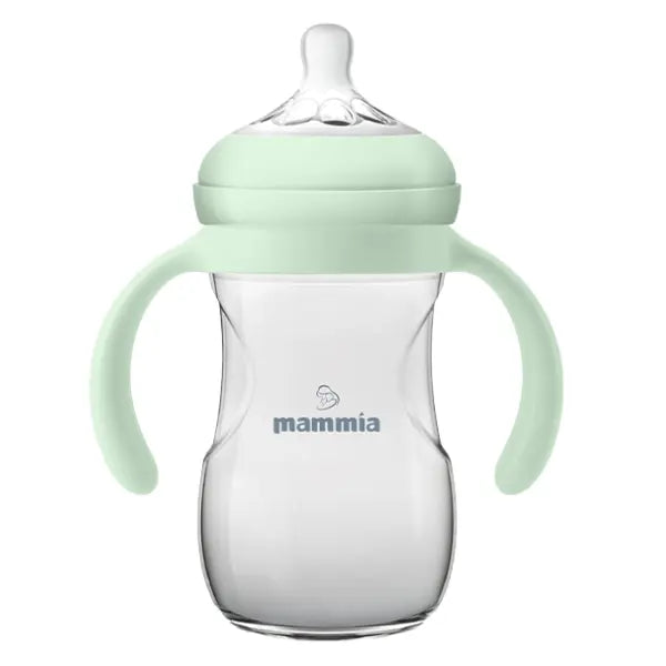 Mammia Biberon Natural Feeling à Poignée Ergonomique 330ml