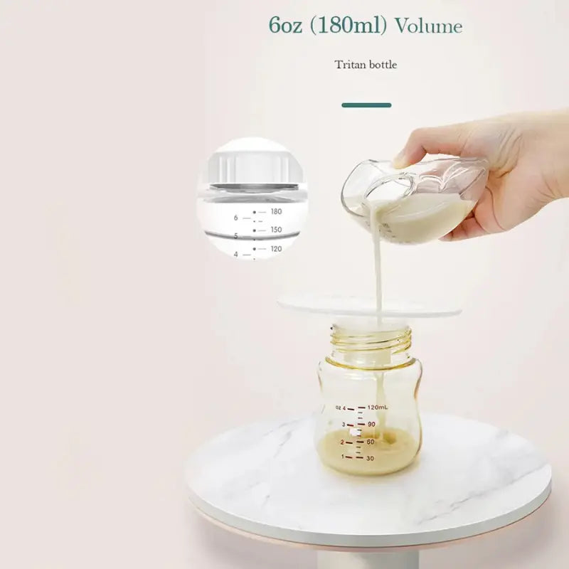 Mammia Rechange pour Tire-lait Bouteille en Tritan 180ml - Image 2