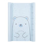 Matelas à langer en PVC souple KIKKABOO Bear with me Blue 70x50cm - Image 1