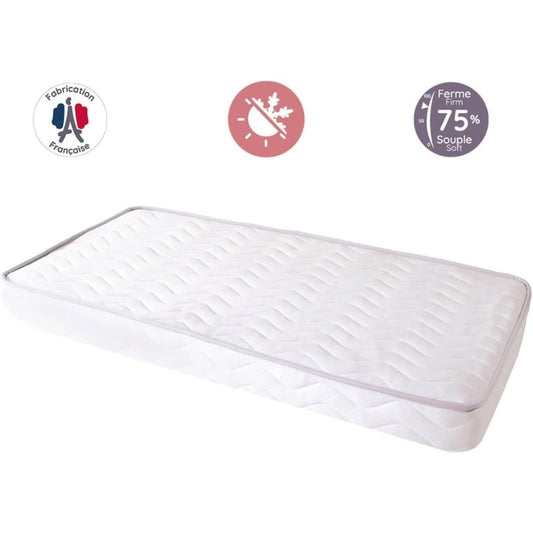 Matelas bébé 60x120cm Climatisé – Tinéo - Image 3