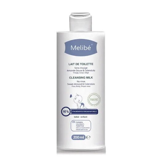 Melibé Bebe Lait de Toilette 200ml - Image 1