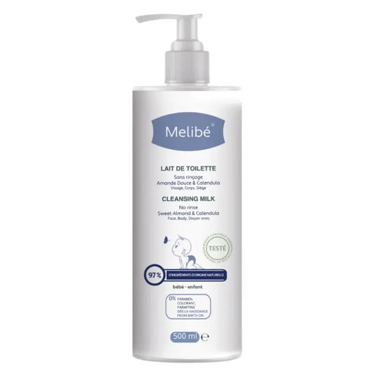 Melibé Bebe Lait de Toilette 500ml - Image 1
