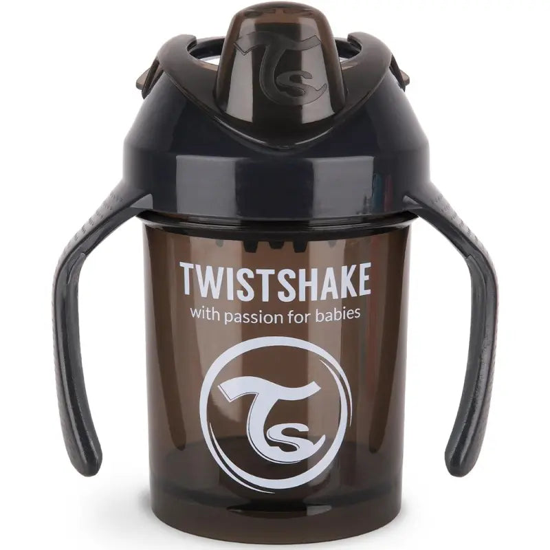 Mini gobelet anti-fuite Twistshake 230 ml - 4M+ - Noir - Image 1