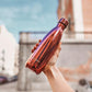 Miniland Bouteille thermos 500ml deluxe rose avec effet chrome - Image 5