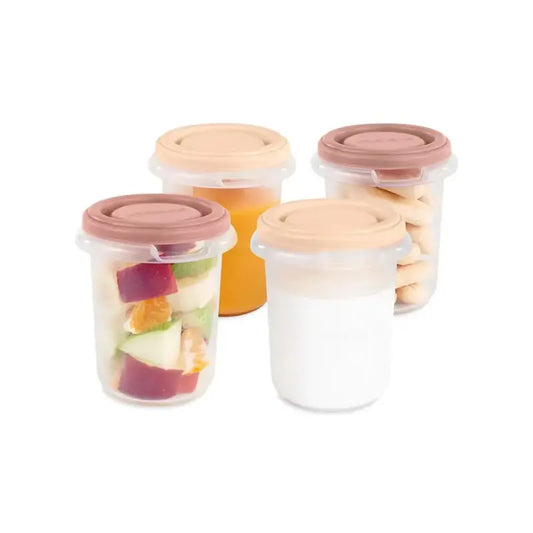 Miniland Set de 4 Pots de Conservation Valencia - 250 ml - Image 1