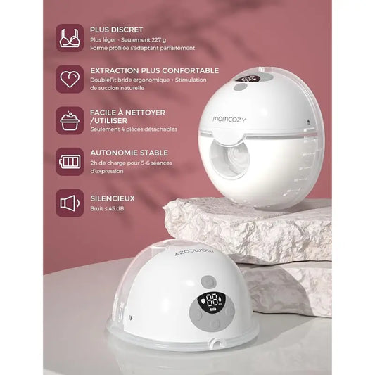 Momcozy M5 Tire-Lait Electrique double et portable - Image 3