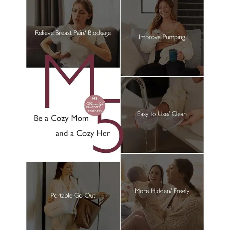 Momcozy M5 Tire-Lait Mains Libres - Image 3