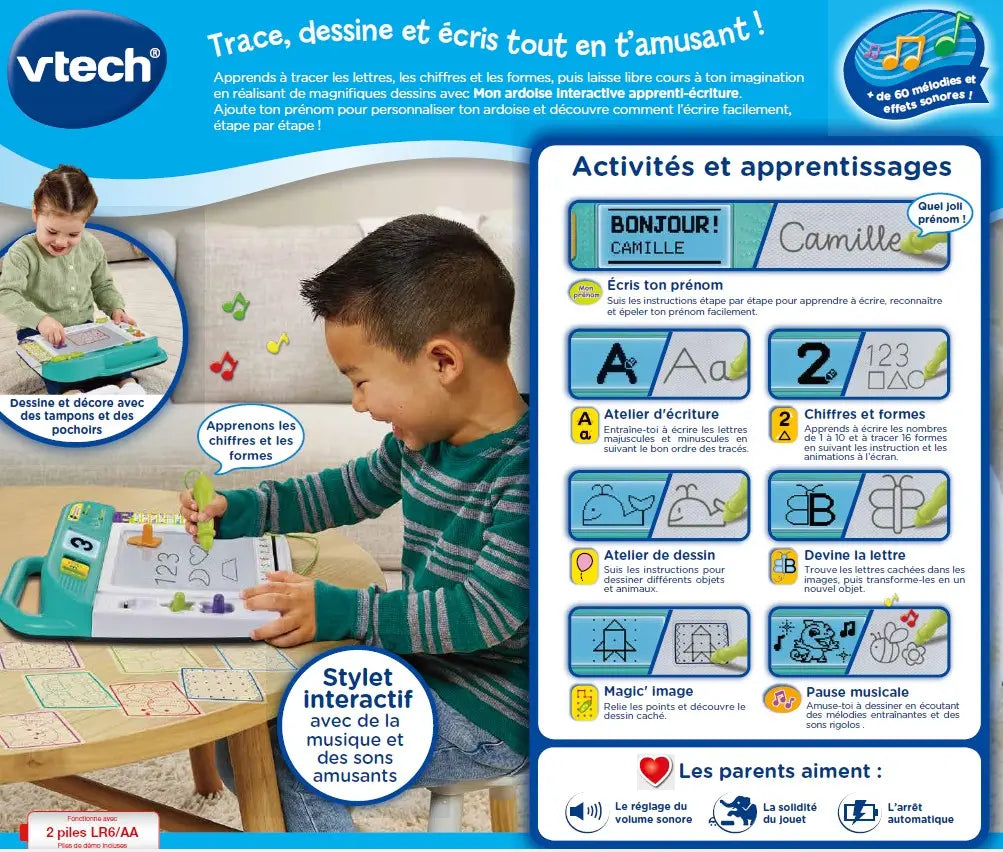 Mon ardoise interactive apprenti-écriture - Image 3