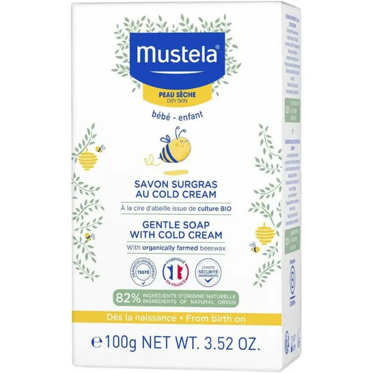 Mustela Bébé Savon Surgras au Cold Cream Nutri-Protecteur 100 g - Image 1