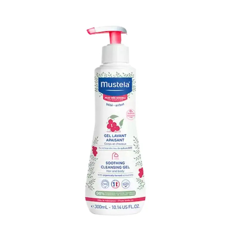MUSTELA gel lavant apaisant corps et cheveux peau très sensible 300 ml - Image 1