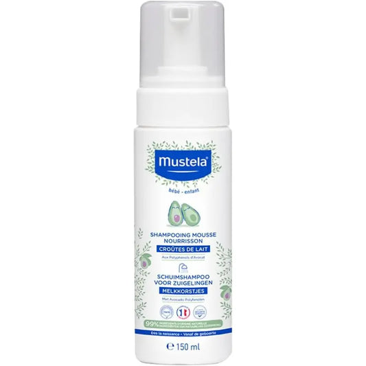 Mustela Shampooing Mousse pour Croûtes de Lait 150ML - Image 1