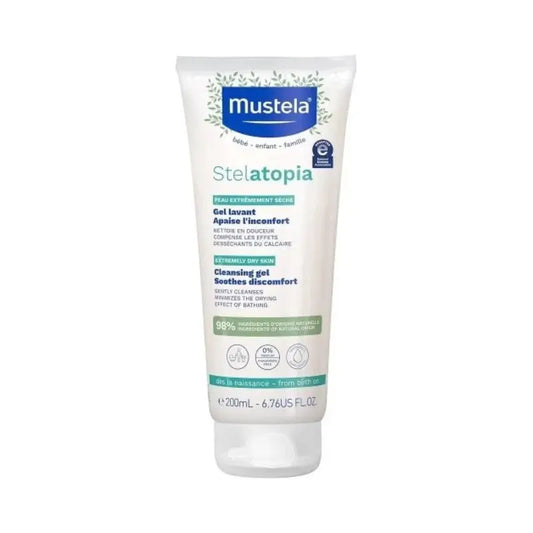 Mustela Stelatopia Gel Lavant Peau à Tendance Atopique - 200ml - Image 1