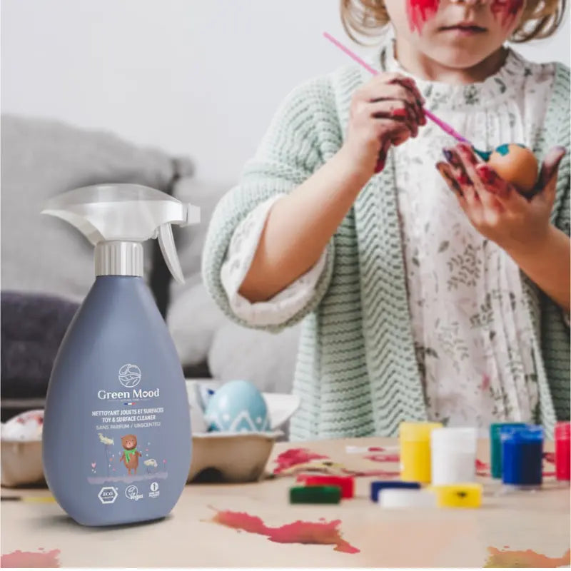 Nettoyant pour jouets et surfaces GREEN MOOD BABY 500 ml - Image 2