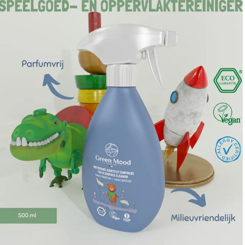 Nettoyant pour jouets et surfaces GREEN MOOD BABY 500 ml - Image 4