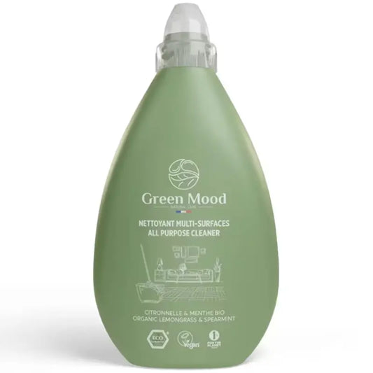Nettoyant surfaces et sols végétalien 1 000 ml - Green Mood - Image 1