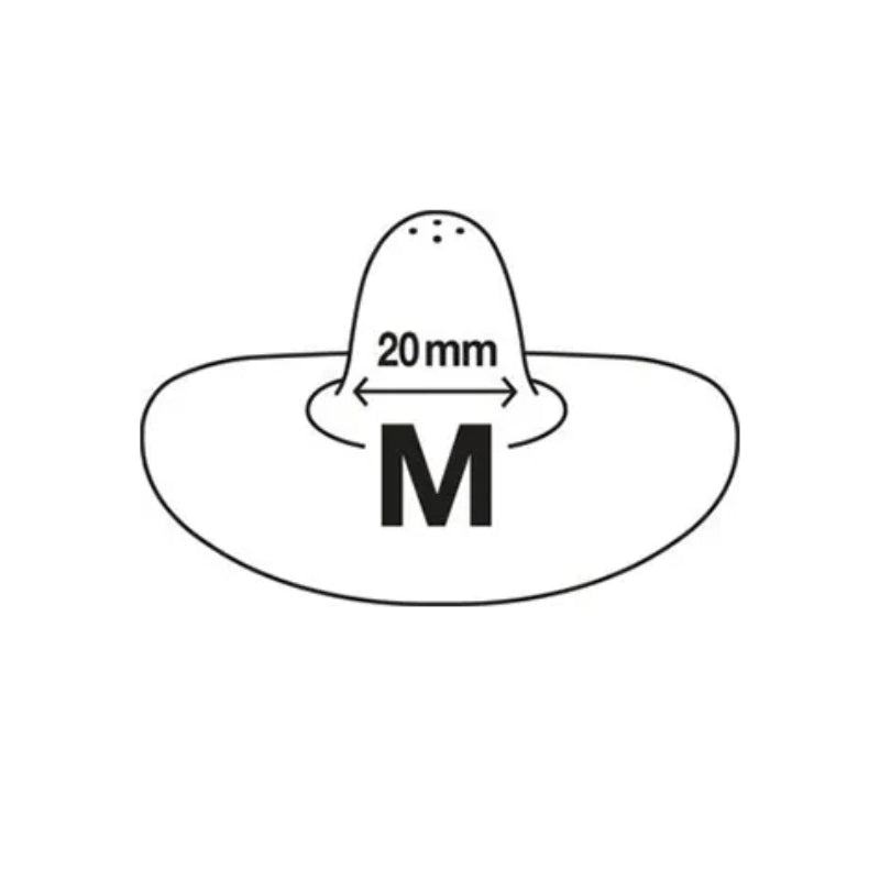 Nuk Lot de 2 Bouts de sein Taille M avec boîte protectrice - Image 3