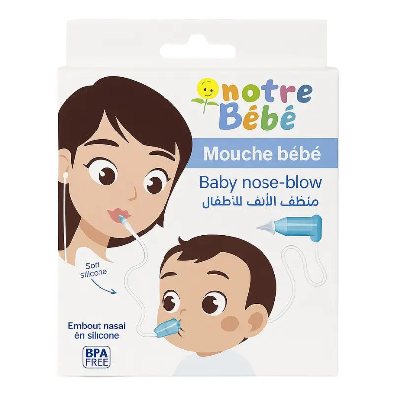 Notre Bébé Mouche Bébé avec Embout en Silicone - Image 4