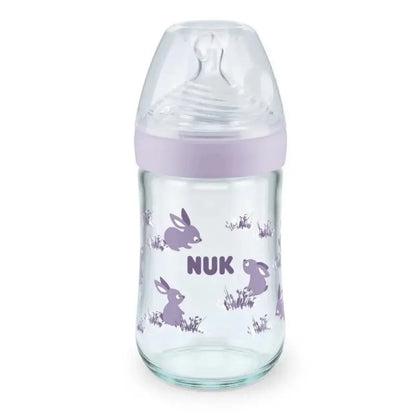 NUK Biberon En Verre Nature Sens 240ml