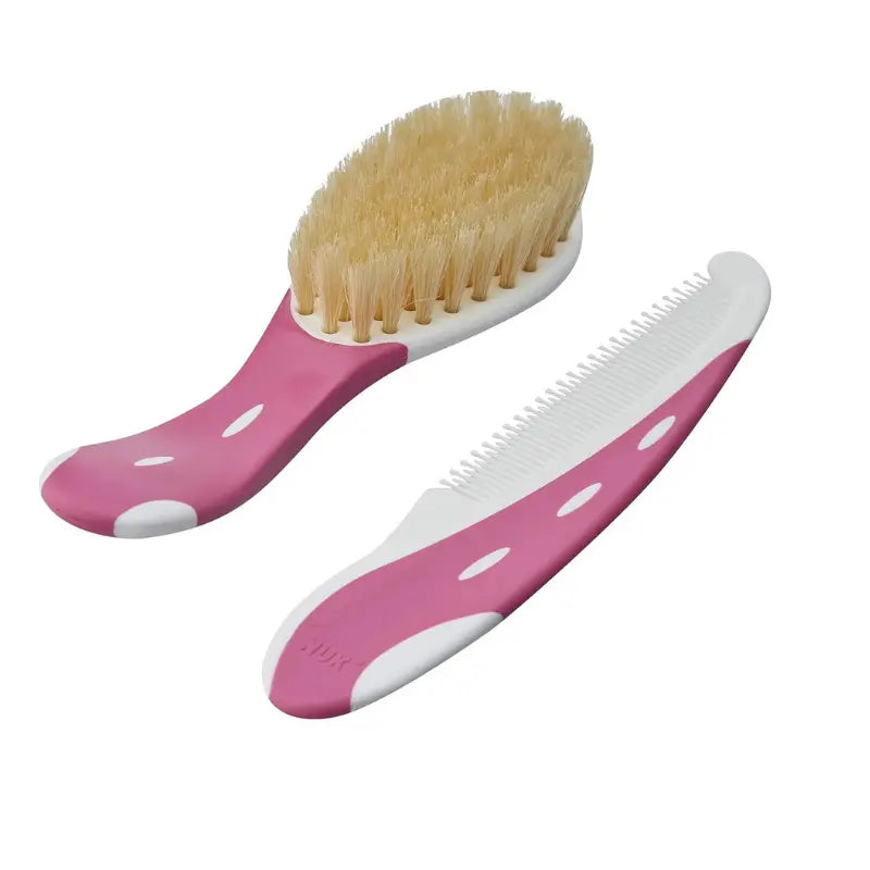 Nuk Brosse à cheveux bébé avec peigne - Image 1