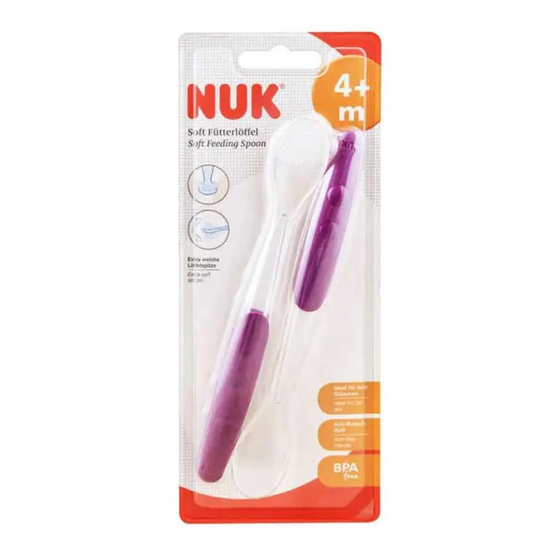 Nuk Cuillère Silicone 4+Mois