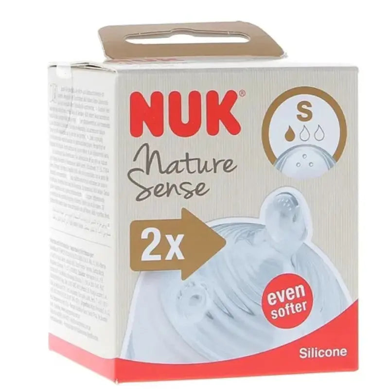 Nuk Nature Sense 2 Tétines en silicone – S - Image 1