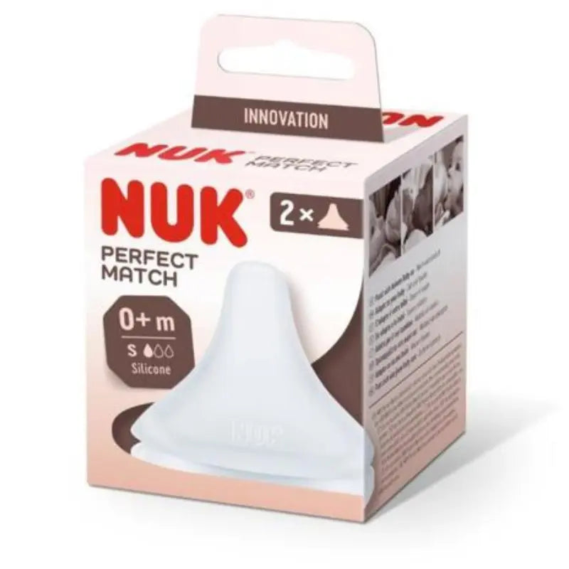 Nuk Perfect Match – Lot de 2 tétines 0 mois+ - Image 2