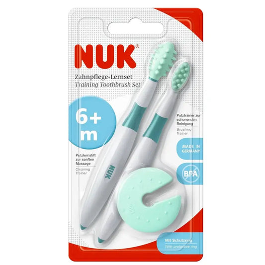 Nuk Set de brosses à dents éducatives 6m+ - Image 1