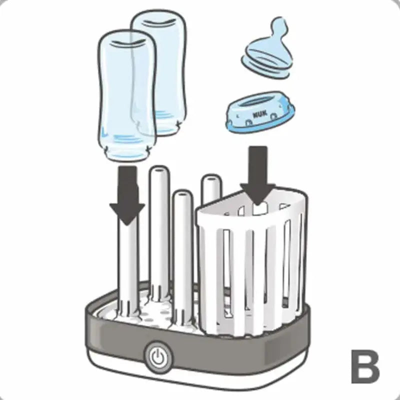 Nuk Stérilisateur à vapeur Vario Express – 6 biberons - Image 3