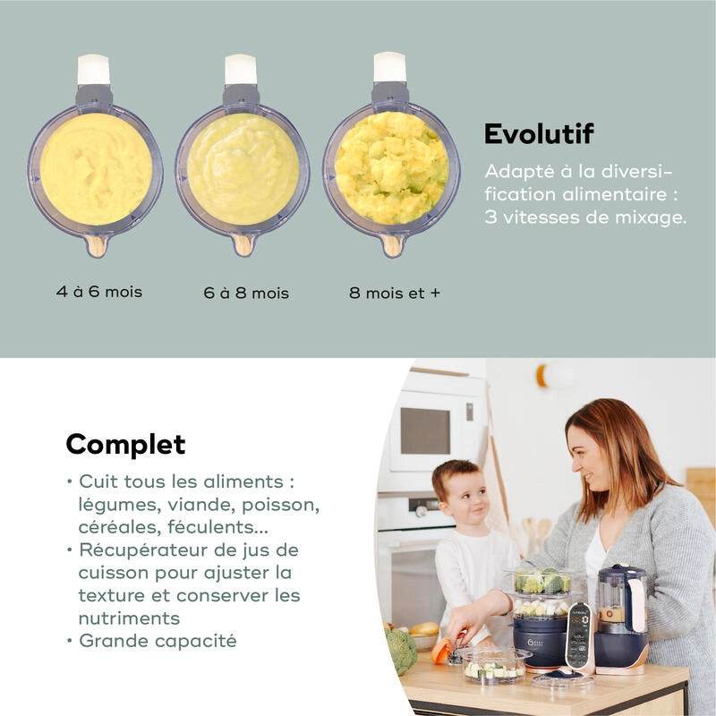 Nutribaby(+) XL Robot multifonctions bébé Grande capacité - BABYMOOV - Image 5