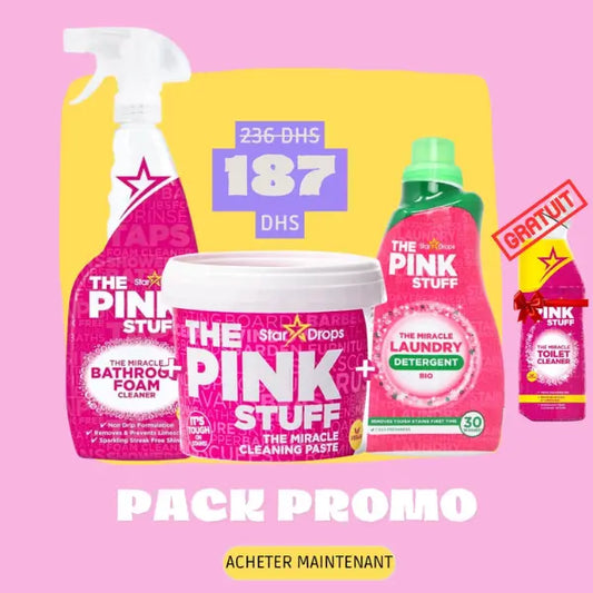 Pack Miracle The Pink Stuff – 3 Produits + 1 Offert - Image 1