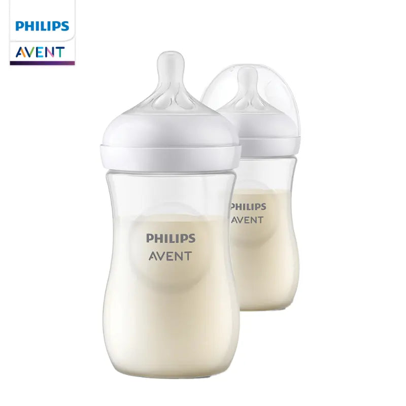 Paire de biberons Avent Natural Response 260 ml - Image 1