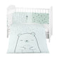 Parure de lit 6pcs 60/120 Bear with me Mint - Image 2