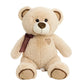 Peluche Ours Géant Beige avec Nœud – Douceur et Tendresse 60 cm - Image 1