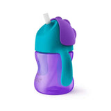 Philips Avent Tasse Paille 9m+ Violet - Image 1