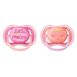 Philips Avent Ultra Air Sucette 6-18m Little Princess X2 - Image 1