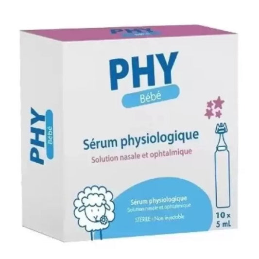 PHY SÉRUM PHYSIOLOGIQUE GILBERT 10*5ML - Image 1