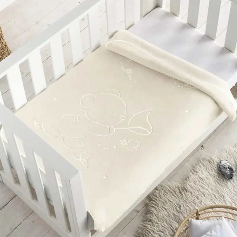 Pielsa Couverture pielsa Blanc 110х140 cm - Image 2