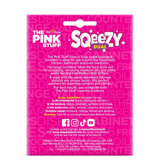 Pink Stuff Sqeezy Dual Éponge - Image 3