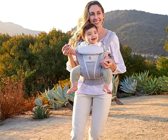 Porte-bébé Ergobaby Omni Breeze gris perle - Image 3