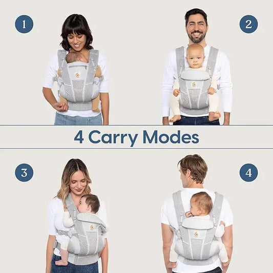 Porte-bébé Ergobaby toutes positions Bleu Nuit - Image 3