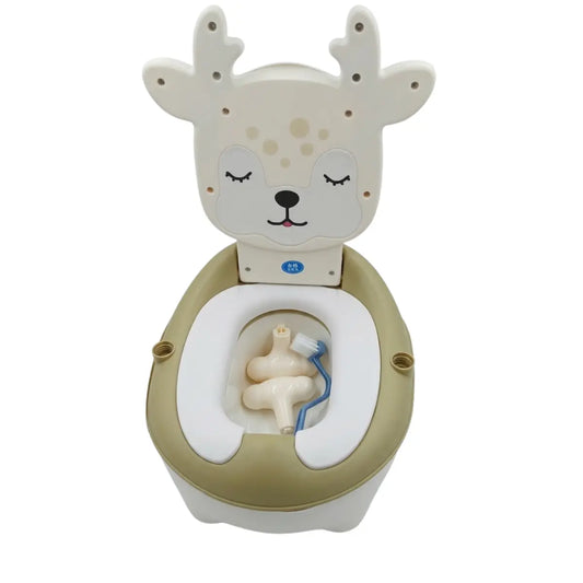 Pot de Toilette Bébé Design Renne Mignon - Image 1