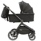 Poussette 3 en 1 Kidilo – Nacelle, Siège Auto et Confort Total dès la Naissance – Biege - Image 2