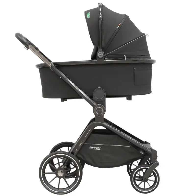 Poussette 3 en 1 Kidilo – Nacelle, Siège Auto et Confort Total dès la Naissance – Biege - Image 4
