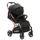 Poussette bébé kidilo S5506 - Noir - Image 1