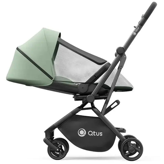 POUSSETTE LARK PLUS II ROTATION 360 Q9 Vert – QTUS - Image 1