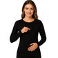 Pull d’allaitement femme manches longues – Rivana 7004