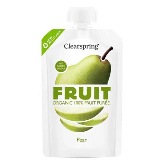 Purée de fruits Clearspring - Poire 100 g - Image 1