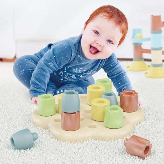 Quercetti Jeu de Motricite Chunky Peggy - 12M+ - Image 3