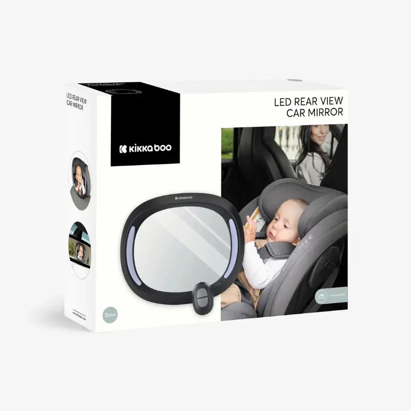 Rétroviseur intérieur LED pour voiture– KikkaBoo - Image 3